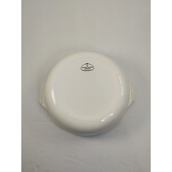 Vintage Anchor Hocking 7" Black Wheat Casserole Baking Dish Cookware No Lid USA - Picture 3 of 16